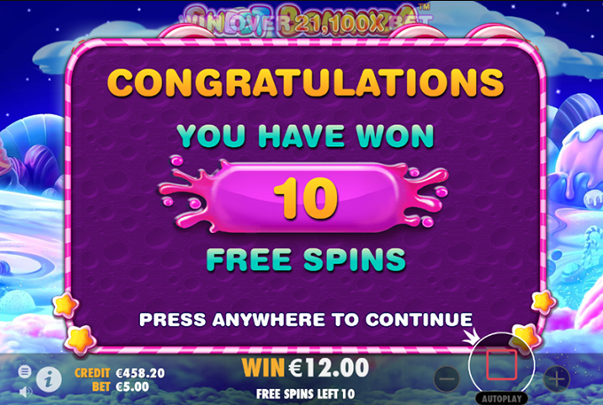 Sweet Bonanza at online casinos